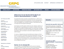 Tablet Screenshot of grpg.de